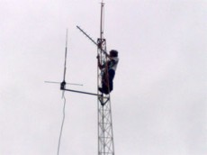 ajuste da antena direcional